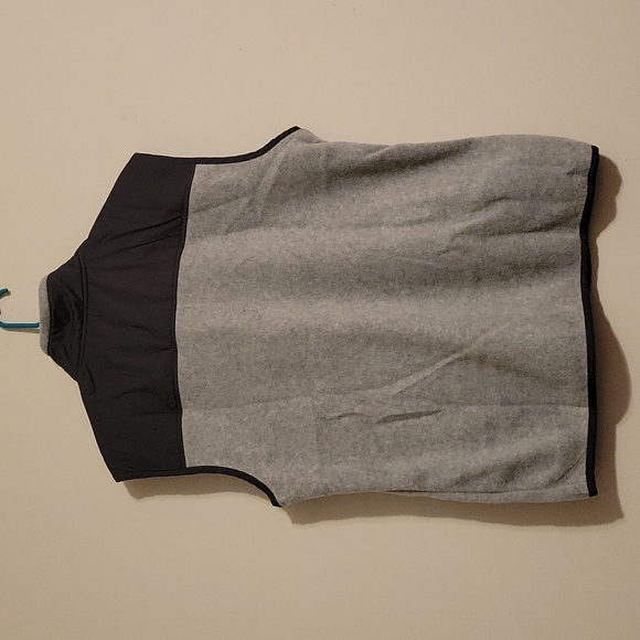 NWT Simply Southern Medium Vest Grey/Black with Leather Accents - Picture 2 of 7